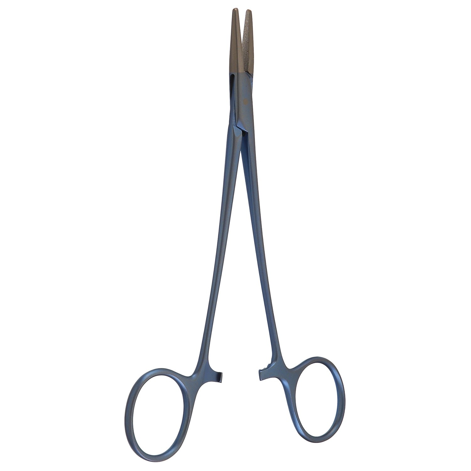 Micro Vascular Needle Holder, Jaw Surfaces Impregnated W/ Fine Tungsten Carbide Dust (Use W/ 5-0, 6-0, 7-0 Suture), 1.0 Mm Jaw, 5 3/4" (14.5 Cm)